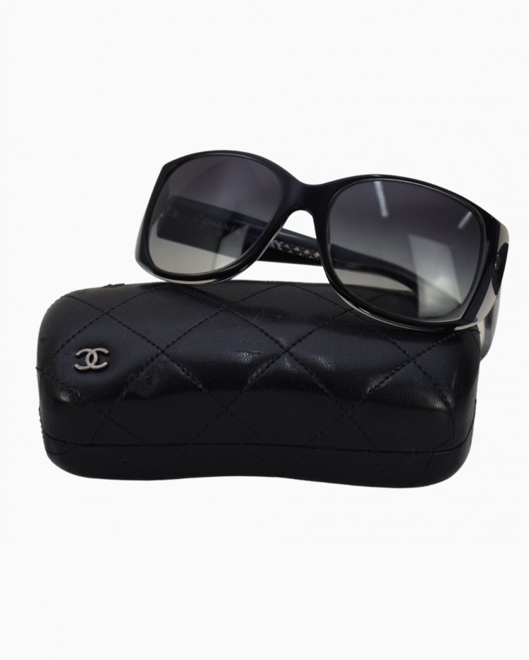 Óculos de sol Chanel original Mother of Pearl 40919 feminino